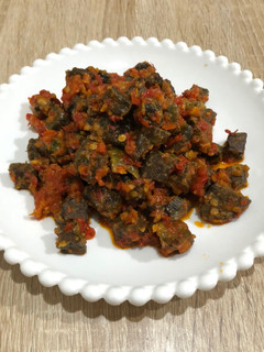 Foto resep Paru sapi balado