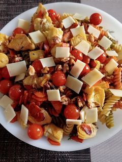 Una foto de Ensalada de pasta fácil