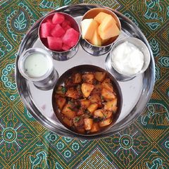 Dry potato curry#weeklyjikonichallenge A picture of Dry potato curry#weeklyjikonichallenge.