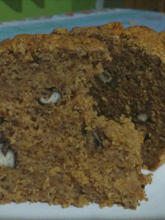 Una foto de Budín de manzanas con polenta (vegan-oil free)!