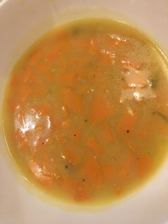 A picture of Simple carrot soup.