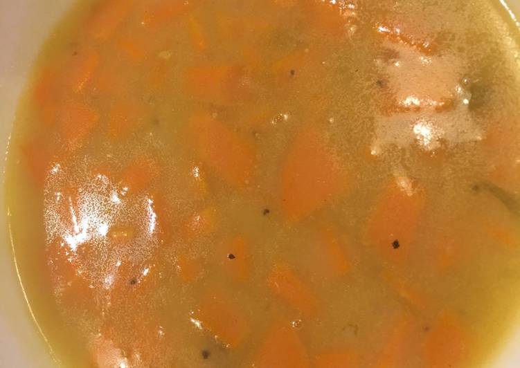 Simple Way to Prepare Homemade Simple carrot soup