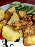 Pollo al horno a las finas hierbas en horno microondas