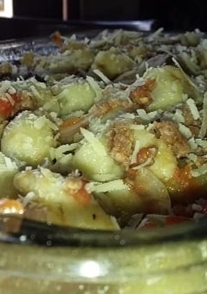 Una foto de Ñoquis de papa con salsa boloñesa