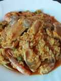 Arroz caldoso con marisco