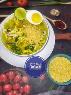 Foto resep 551. 🍲 Soto Ayam Lamongan Dengan koya