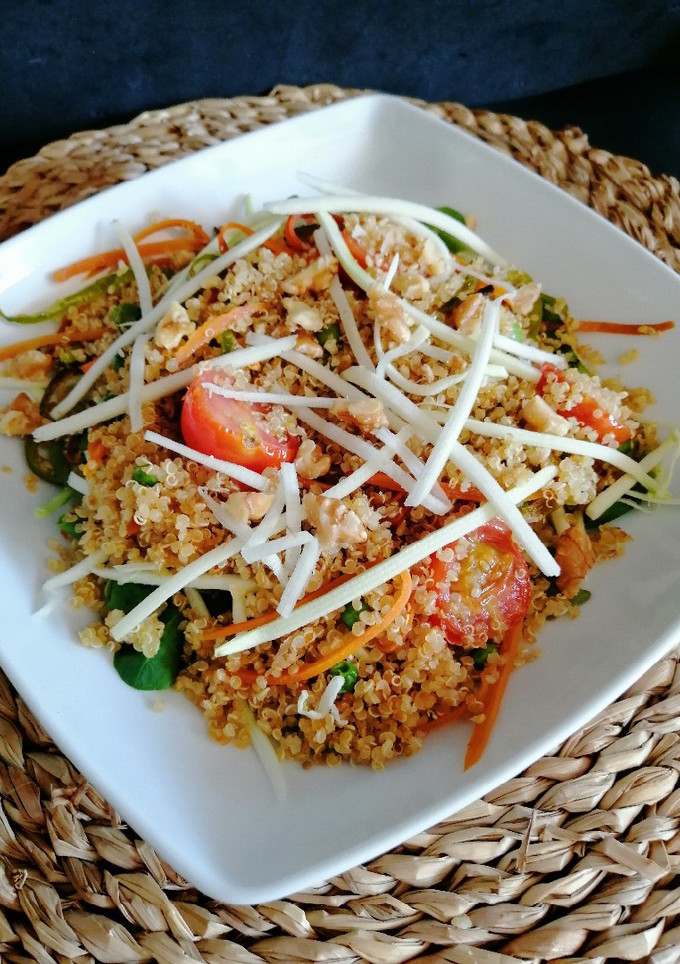 Una foto de Ensalada de quinoa