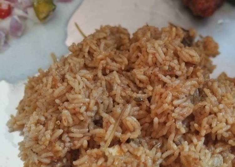 Easiest Way to Make Quick Plain kuska Cooking Basics for Beginners