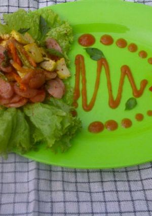 Foto resep Oseng Sosis Tahu
