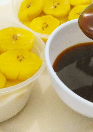 Foto resep Bubur sumsum pisang rebus #takjil