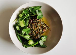 O poză a rețetei Drob vegetarian.