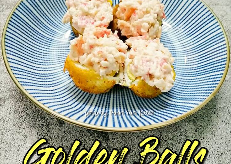 Golden Balls ala Sushi King