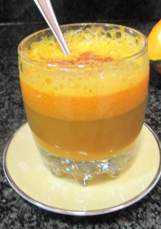 Una foto de Licuado de calabazacruda aliado de tu salud