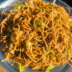 A picture of Hakka noodles.