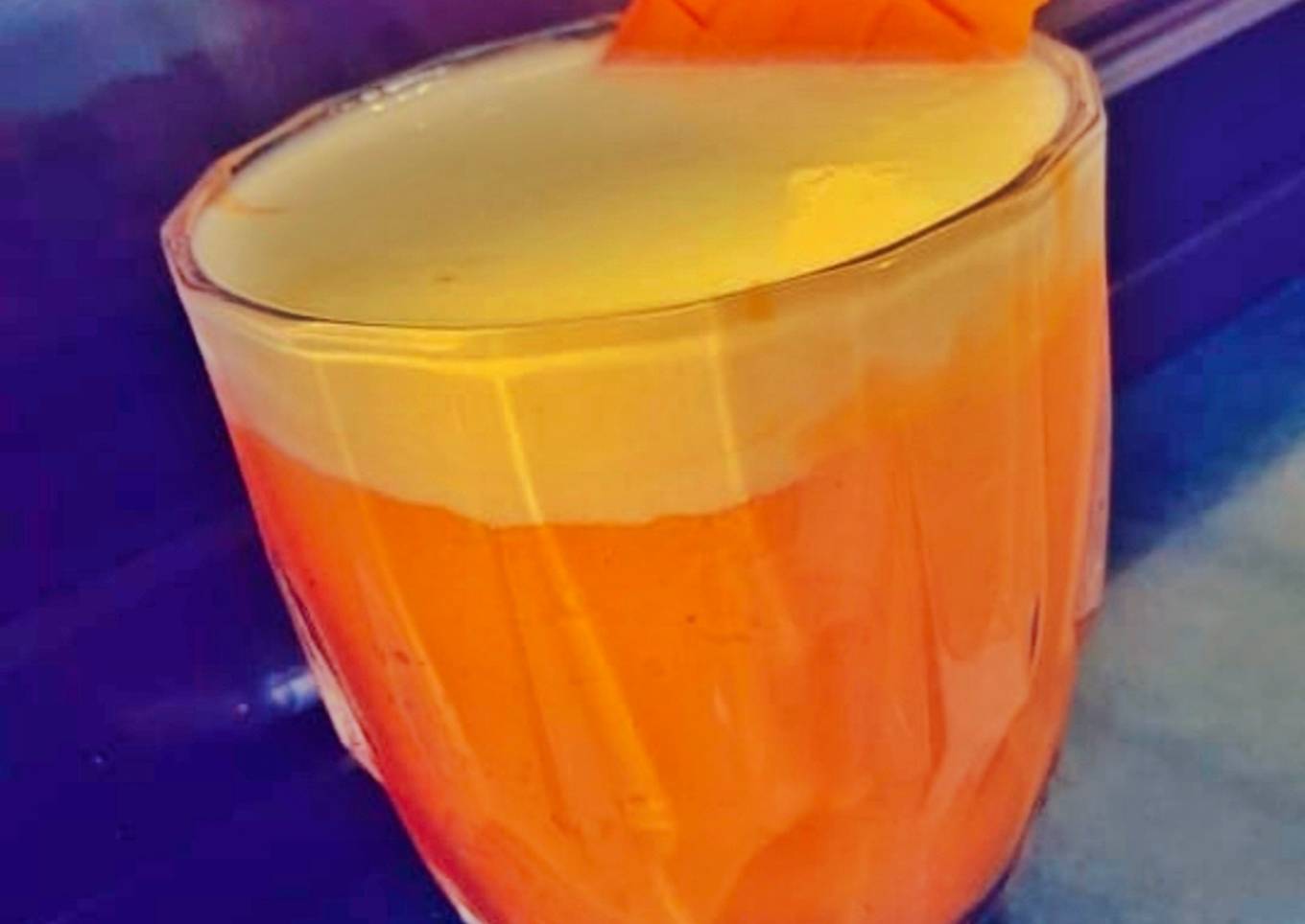 Double Layered Mango Lassi