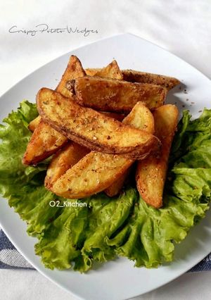 Foto resep Crispy Potato Wedges