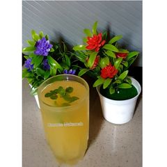 A picture of Lemongrass,Pineapple, Ginger and Orange Cooler.