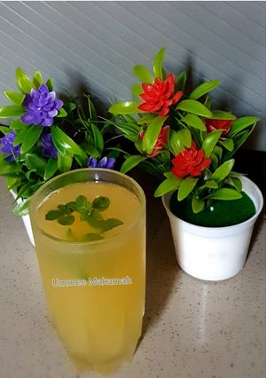 A picture of Lemongrass,Pineapple, Ginger and Orange Cooler.
