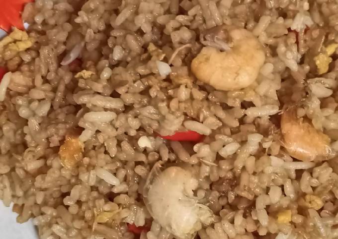 Resep Nasi goreng udang Resep Nasi goreng udang