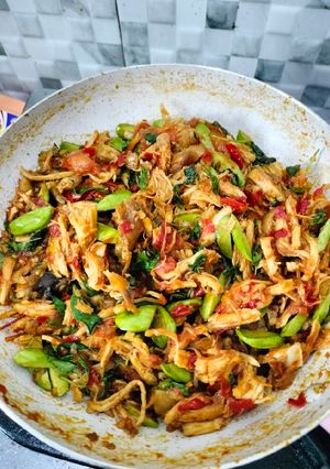 Foto resep Ayam Suir Pete Kemangi