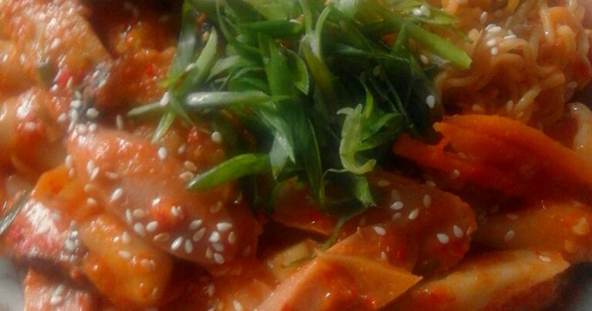 Resep Rabokki (Ramyeon + Tteokbokki) oleh YeniSu - Cookpad