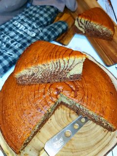 Une photo de Zebra cake
