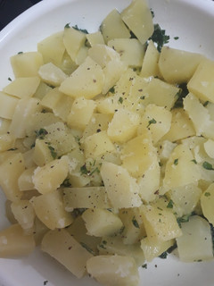 Una foto de Patatas hervidas con perejil