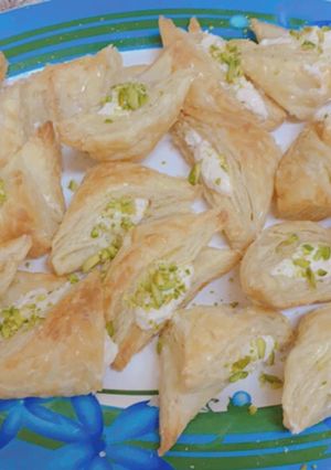 صورة لوصفة وربات بالقشطه سريعه