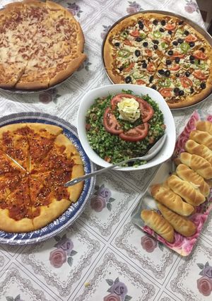 صورة لوصفة فطاير مشكلة