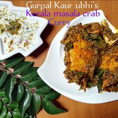 A picture of Kerala masala crab curry 🦀.