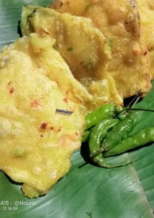 Foto resep Mendoan bumbu kunyit