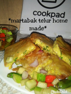Foto resep *martabak telur homemade*