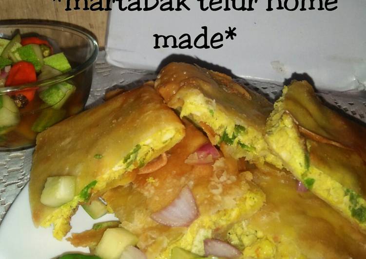 *martabak telur homemade*