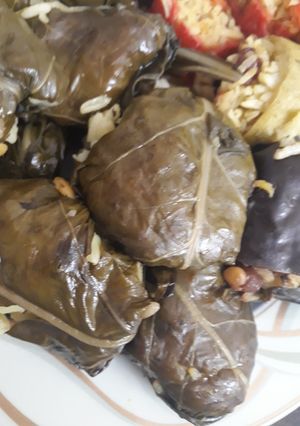 عکسی از دستور دلمه برگ چغندر🌷🌷