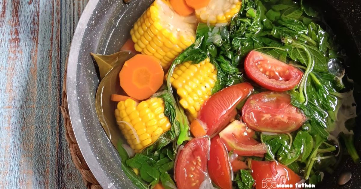 Bening bayam wortel jagung