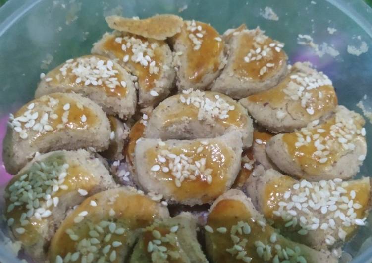 Kue Kacang Crispy no egg no mixer