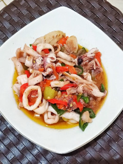 Foto resep Tumis Cumi Basah
