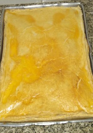 Una foto de Torta de fiambre con mortadela