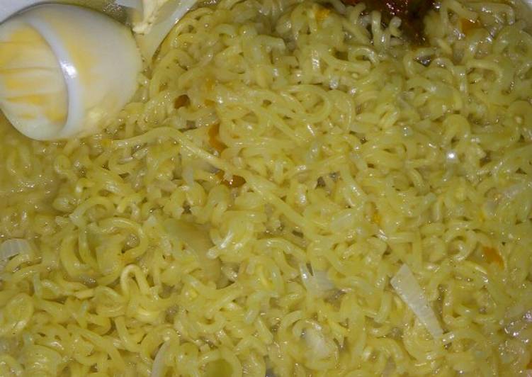 Easiest Way to Make Super Quick Homemade Plain Noddles with egg Cooking Basics for Newbies