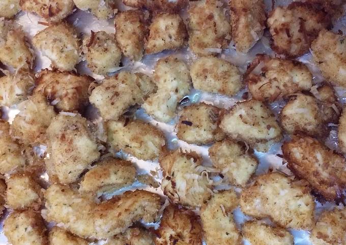 Recipe: Delicious Coconut Crusted Chicken