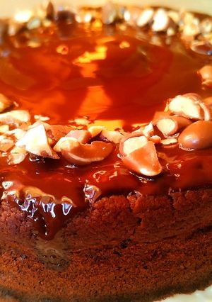 Фото Десерт из молока и печенья.