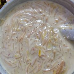 #FM# NC Cashewnut,Almond,Coconut milk based sewai kheer A picture of #FM# NC Cashewnut,Almond,Coconut milk based sewai kheer.