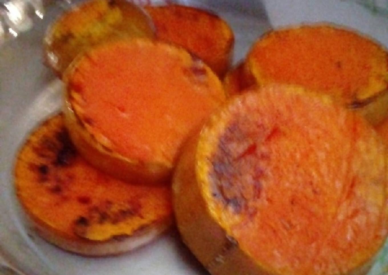 Calabaza asada !! Sin horno !!