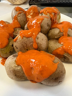 Una foto de Papas arrugadas