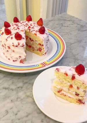 Foto resep Strawberry Tart 🎂🍓