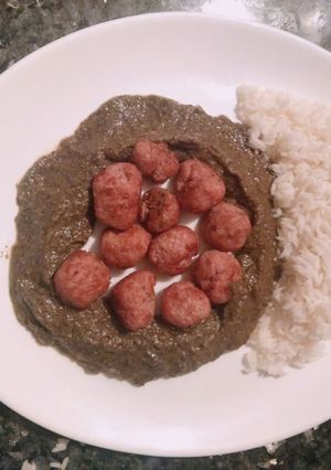 Foto principal de Albóndigas en salsa de champiñones al curry