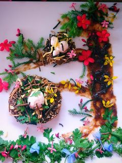A picture of Potato Vermicelli Cutlets/Bird's Nest.