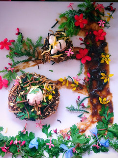 A picture of Potato Vermicelli Cutlets/Bird's Nest.