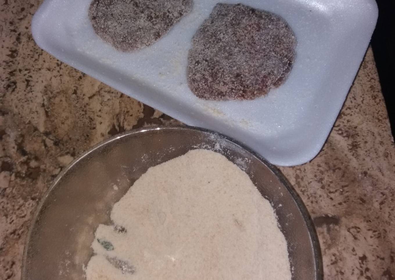 Hamburguesas de carne y lentejas