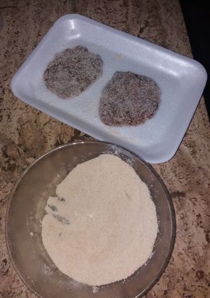 Una foto de Hamburguesas de carne y lentejas